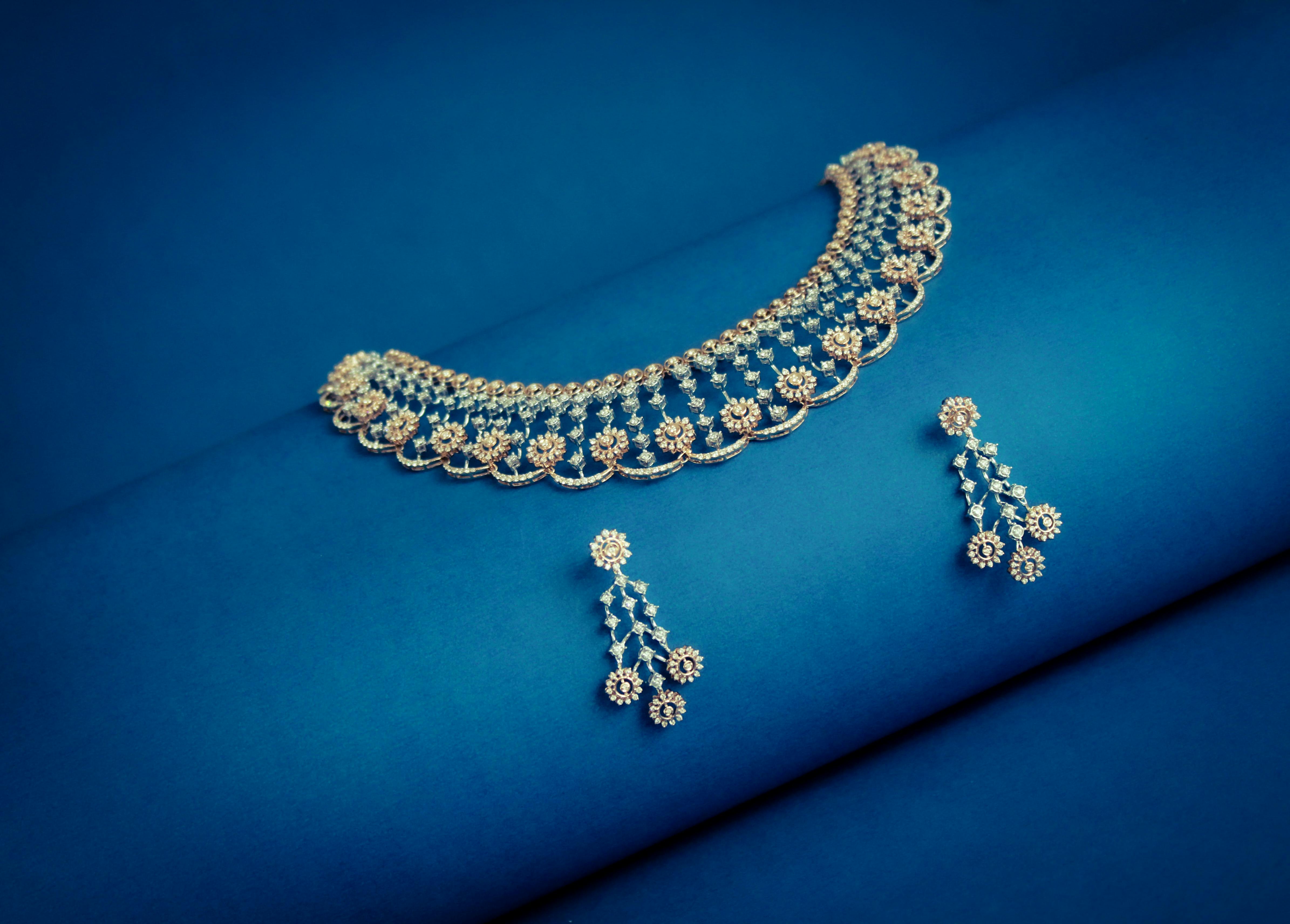 Luxury jewelry background